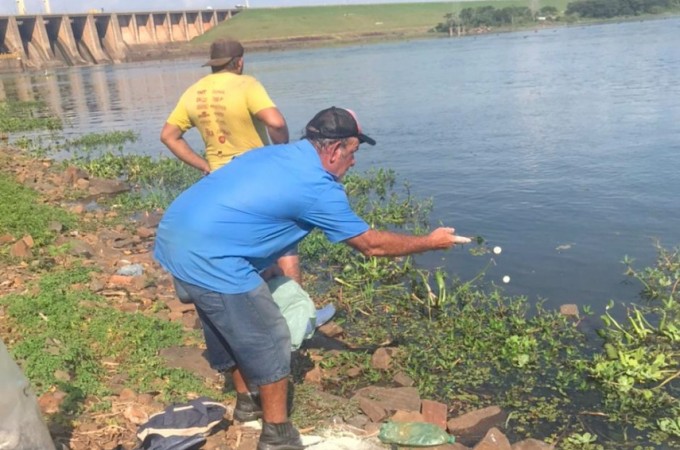 Rio Tiet: PM Ambiental aplica multa de R$ 2 mil por pesca irregular