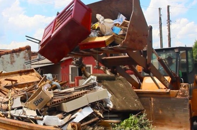 Mutirão da Limpeza recolheu 70 caminhões de materiais