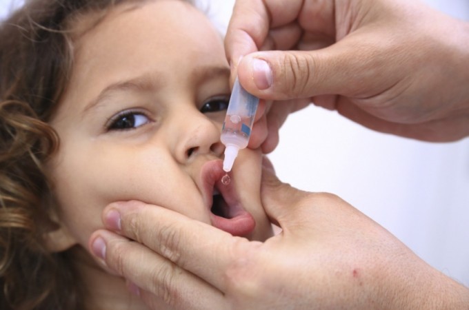 Vacinao contra Poliomelite continua at dia 09