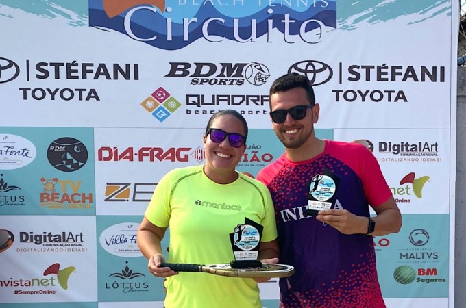 Beach Tennis: Atleta de Ibitinga conquista 2 ttulos em Monte Alto