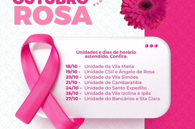 Ibitinga tem programao especial para o Outubro Rosa