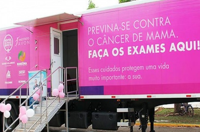 Carreta de Mamografias comear atendimento dia 16, em Ibitinga