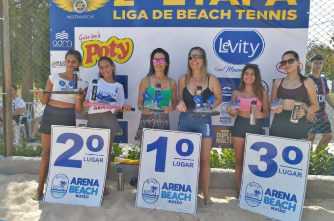 Beach Tennis: Atletas de Ibitinga conquistaram vitrias em Mato