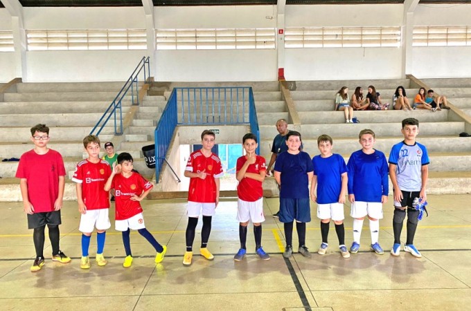 Planalto iniciou XV Campeonato da Escolinha de Futsal