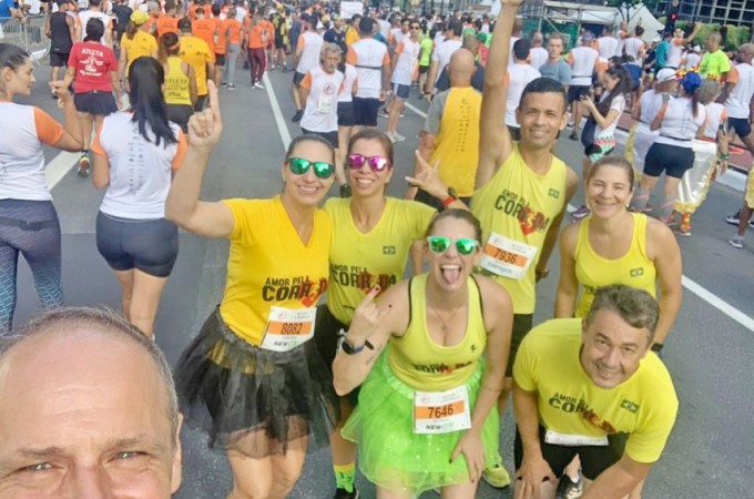 Grupo de Ibitinga participou da Corrida de So Silvestre