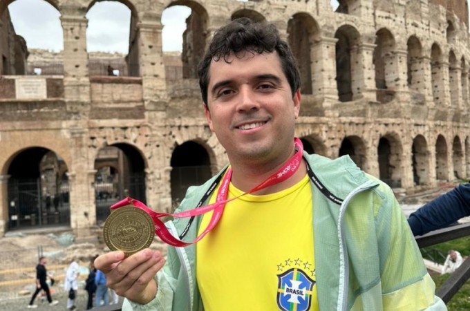 Atleta de Ibitinga participou da Maratona de Roma