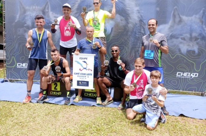 Atletas de Ibitinga conquistaram trofus em corrida em Brotas