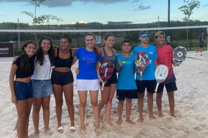 Beach Tennis:Atletas de Ibitinga participaram do Circuito Brasileiro