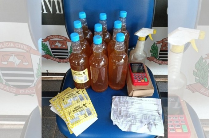 Borborema: Homens so presos suspeitos de vender mel falsificado