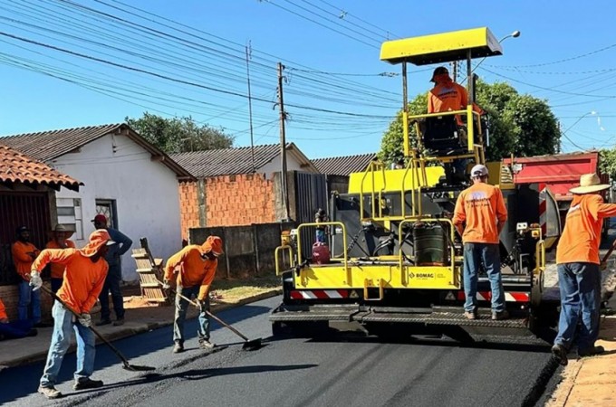 Ibitinga: Vila Maria recebeu mais de 5 mil m de recape