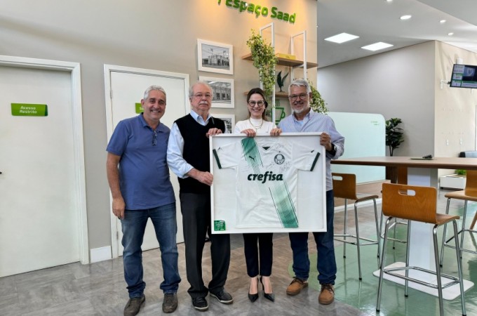 S.O.S. realizou campanha solidria com camiseta do Palmeiras