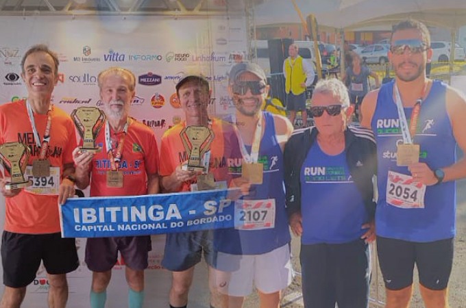 Corrida de Rua: Atletas de Ibitinga conquistaram 7 medalhas em Bauru