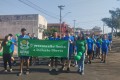 Passeata com alunos da APAE celebraram o Setembro Verde