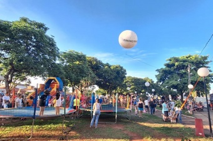 Ibitinga recebeu com grande festa o Circuito de Natal da Credicitrus