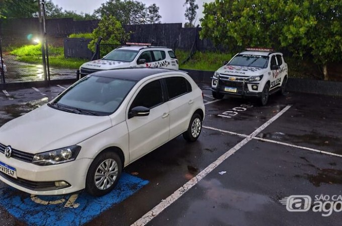 So Carlos: Ttico da PM recupera carro furtado em Ibitinga