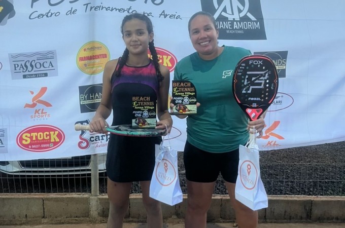 Beach Tennis: Atleta de Ibitinga venceu 3 torneios em 3 dias