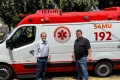 Ibitinga foi contemplada com uma Ambulncia para o SAMU