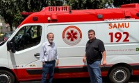 Ibitinga foi contemplada com uma Ambulncia para o SAMU