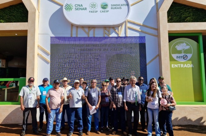Sindicato Rural presente na Agrishow 2025