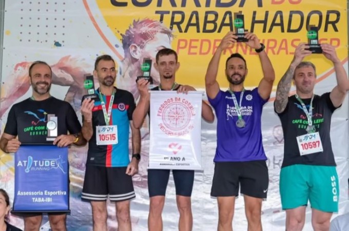 Corrida: Atletas de Ibitinga conquistaram medalhas em Pederneiras