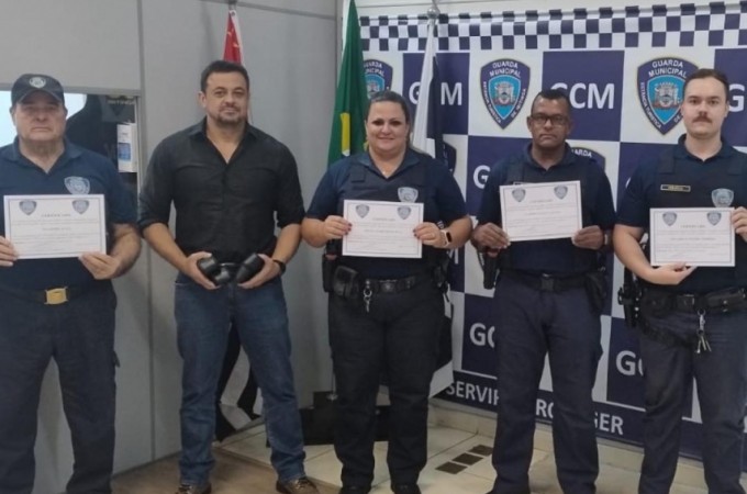 Guarda Civil de Ibitinga recebeu instrues e aparelhos ostensivos