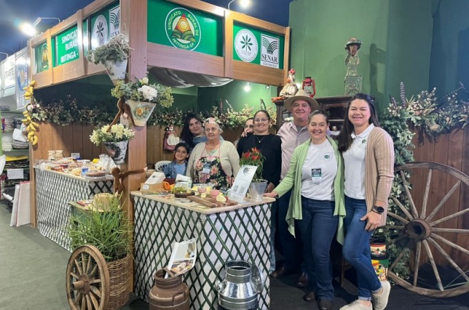 Estande do Sindicato Rural na 49� Feira do Bordado foi sucesso