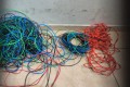 Ibitinga: PM flagrou homem com 500 metros de fios furtados