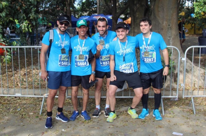 Atletas representaram Ibitinga em maratona em So Paulo