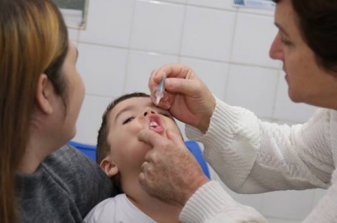 Vacinao contra Plio e Sarampo atingiu 95,77% em Ibitinga