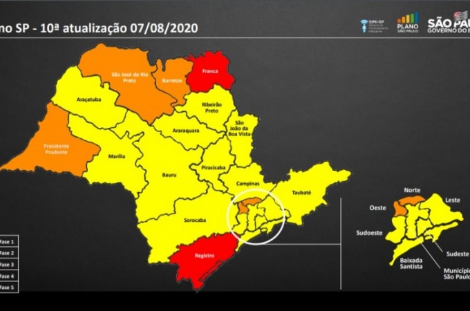 Ibitinga e regio se mantm na Fase Amarela do Plano So Paulo