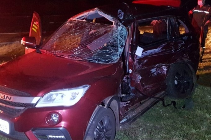 Casal e motorista morrem em acidente na Rodovia em Ja