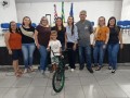 Campanha ambiental de coleta de leo usado sorteou bicicleta