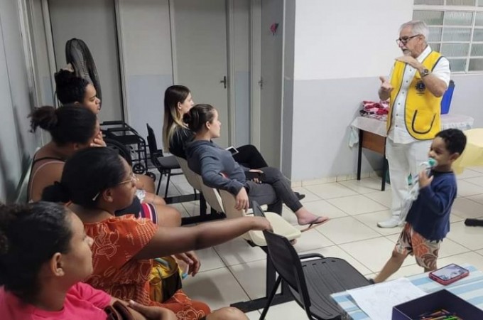 Lions desenvolve curso para gestantes na Vila dos Bancrios