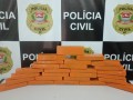 Polcia Civil de Ibitinga apreende 14kg de maconha em rea rural