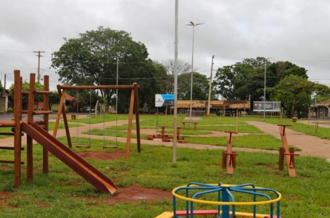 Praa na Vila Maria recebeu o nome do ex-vereador ureo Preto