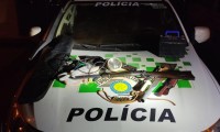 PM Ambiental de Ibitinga prendeu caadores de jacar em Tabatinga