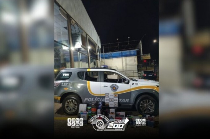 Borborema: PM Rodoviria apreendeu R$ 23 mil em contrabando