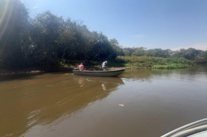 PM Ambiental apreendeu material de pesca no Rio Jacar� Gua�u