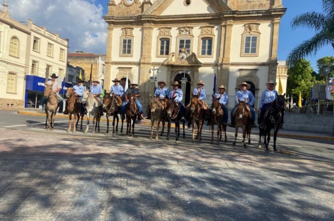 Cavalgada da F� foi marcada por emo��o e ben��os