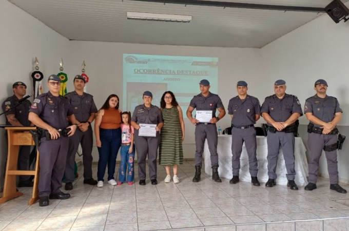 Policiais Militares de Ibitinga receberam homenagens em Araraquara