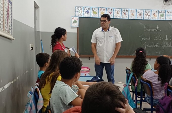 Alunos participaram de projeto sobre Jornalismo