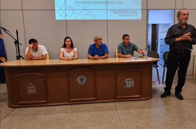 Prefeitura apresentou projeto de esportes nos bairros