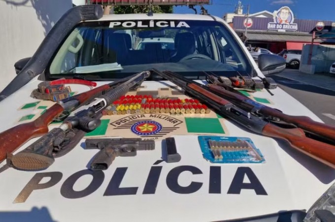 Iacanga: Tr�s homens s�o presos por ca�a irregular de javalis 