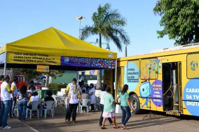 Caravana da TV Digital mudou atendimento em Ibitinga 