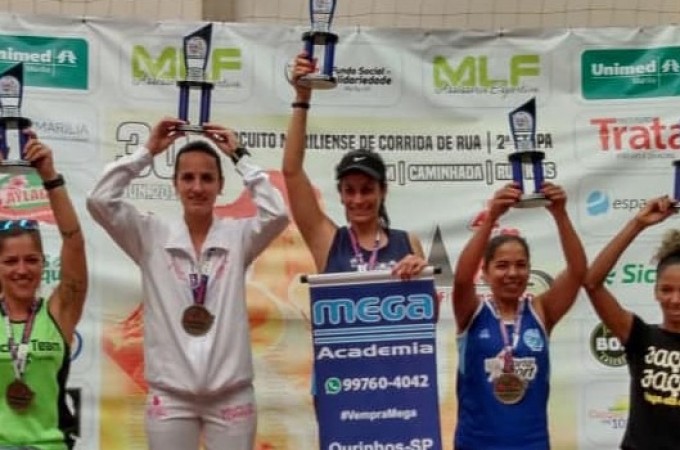 Maratonista de Ibitinga conquista medalha de prata em Marlia